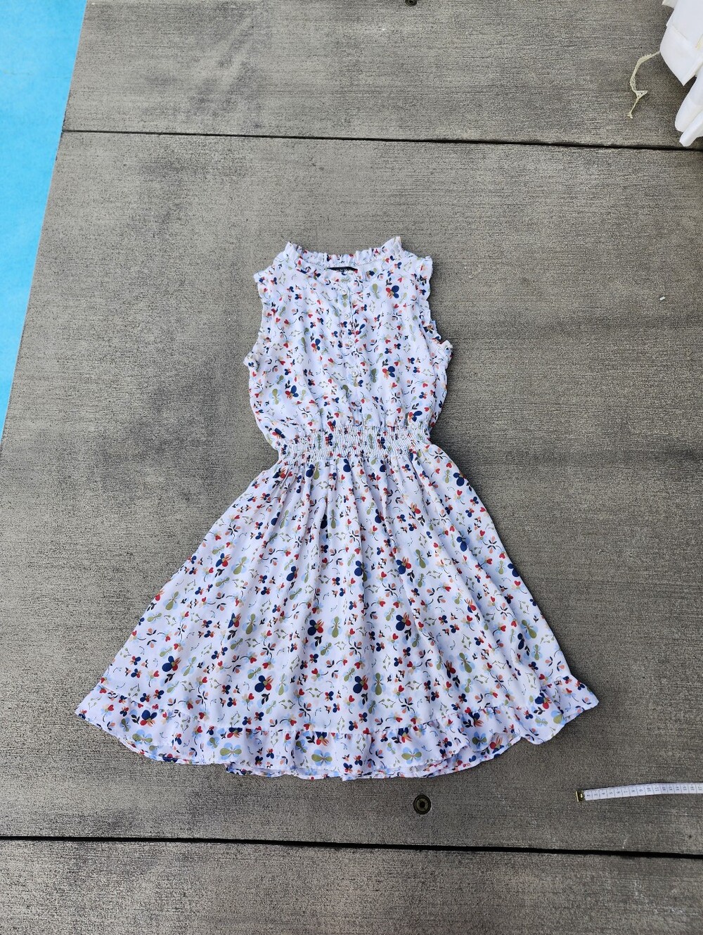 Flirty feminine Japanese High Neck Mini Dress